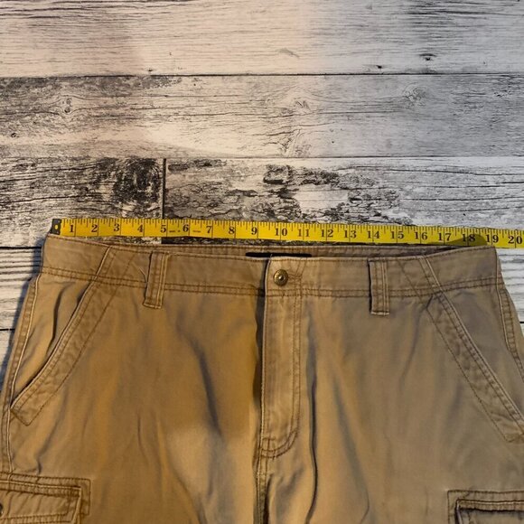 Vintage Iron Co. Khaki Cargo Utility Shorts - Picture 7 of 9
